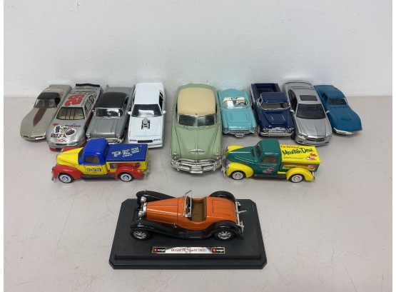 Collection Of  Diecast And Plastic Cars