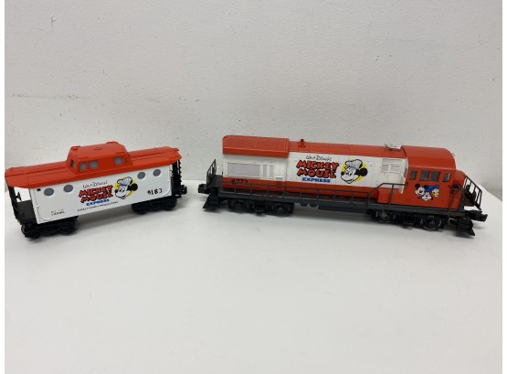 Vintage Lionel Mickey Mouse Express O Gauge Train