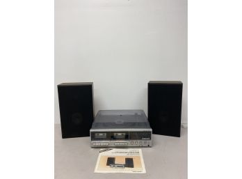 Realistic Clarinette 3 Piece Stereo System