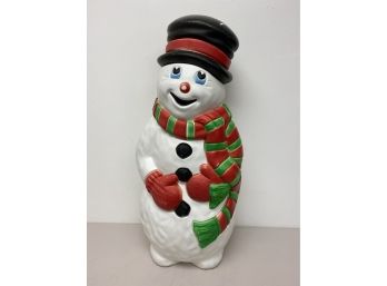 Vintage 1997 Grand Venture 38' Snowman Christmas Blow Mold