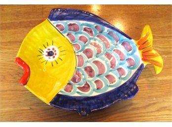 Ceramic Fish Platter