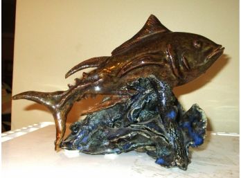 Decorative Sculpture Of Tuna (fish)