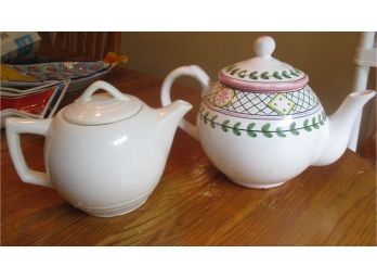 Pair Of Teapots