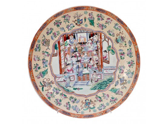 Antique Chinese Hand Painted Plate