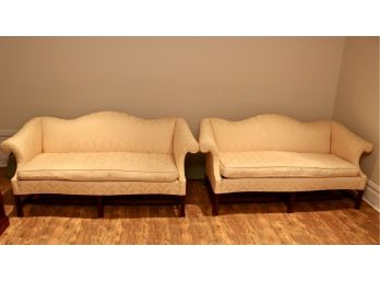 Harden Furniture Vintage Camelback Sofas (Set Of 2)