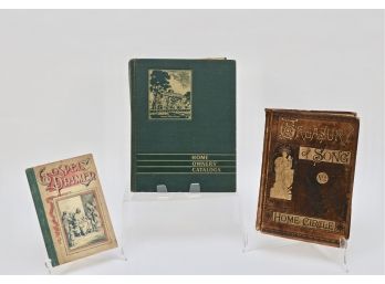 Set Of Antique And Vintage Books