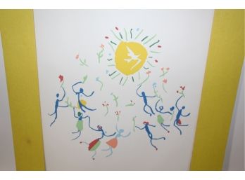 Picasso - Homage To The Sun - Silk-screened Print