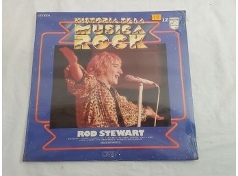 1972 Sealed Vinyl Album - Historia De La Musica Rock - Rod Stewart - Madrid Spain Pressing