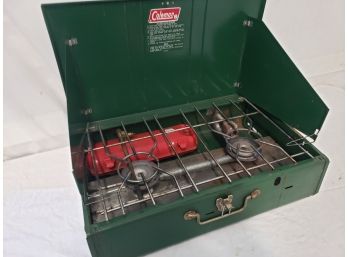 1977 Portable Coleman Camping Stove - Model 4136