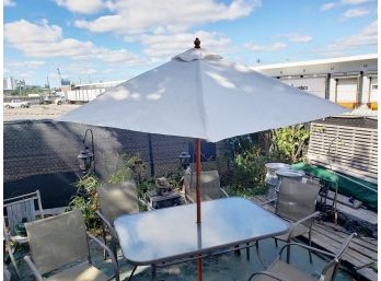 Patio Table And Chairs With Umbrella