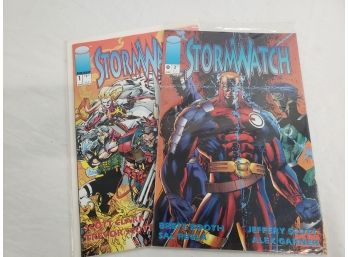 Stormwatch Comics 0 And 1 First Printing In Protective Sleeve