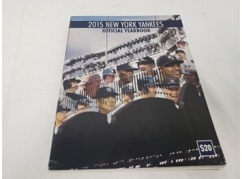 2015 New York Yankees Official Yearbook