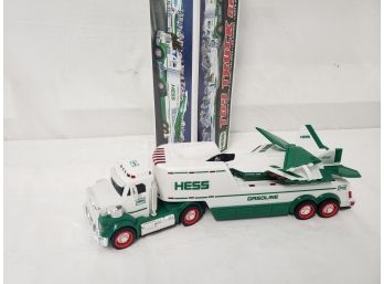 Hess Toy Truck And Jet With Original Box