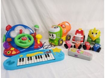Assorted Preschool Child Toys From Fisher Price, Bright Starts & More