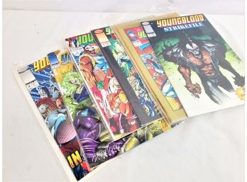 Youngblood Comics In Protective Sleeves