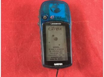 Farming Legand Etrax Hand Held Gps Unit For Camping, Hiking, Hunting, Etc Runs On 2 AA Batteries Powers Up