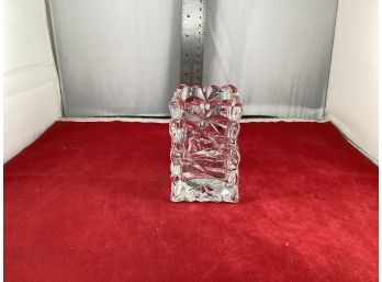 Vintage Rosenthal Studio-linie Small Crystal Vase Good Overall Condition
