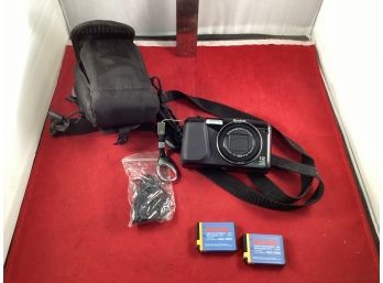 Kodak Easyshare Z950 Digital Camera With 2 Batteries No Charger Untested Clean Condition