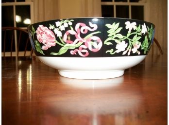 Lovely Tiffany & Co. Decorative Porcelain Bowl 'Merrion Square' By Sybil Connolly