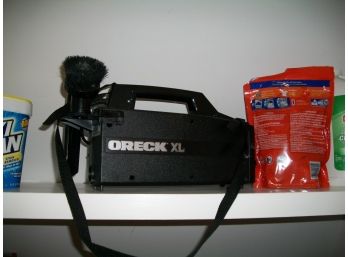 Lot Of Housekeeping Items - Including Oreck XL, Cleaning Products, Swiffers & MUCH More