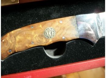 NRA Presentation Knife 1975-2015 In Case - Stone River Knife - 'Fifty Years Of Freedom'