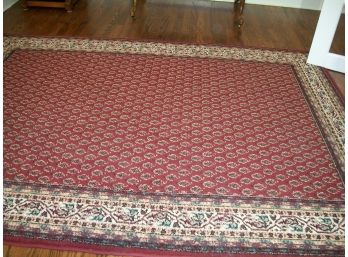 Lovely Area Rug - Nice Colors-  Beiges/Reds/Greens - By Shaw