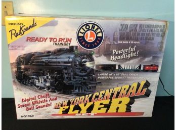 Lionel New York Central Flyer Train Set O Gauge