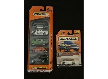 Collectible Matchbox 6 Cars New In Box - 1999