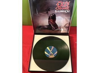 Unique Record Album Art- 2 12' X 12' Frames With 1 Cover & Record- Ozzy Osbourne