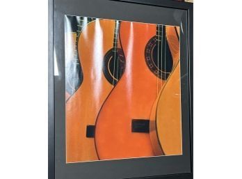 Guitar Art In 18' X 24' Frame