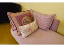 Moroso Patricia Urquiola Gentry Chaise Lounger, Mulberry England Throw Pillow And More