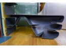 One-of-a-Kind Ultra Modern Desk With Attached Shelving