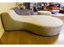 Minotti Hockney Italian Modern Modular Sofa With Chaise Lounger By Rodolfo Dordoni (RETAIL $6,655)