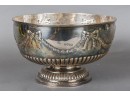 Early 19th Century William Ker Reid Sterling Silver Hallmarked Footed Bowl (12.325 Troy Ou.)
