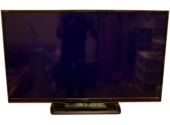 Sharp 40' Liquid Crystal Television With Remote (Model No. LC-40LE550U)