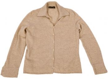 LORO PIANA Cashmere Cardigan Sweater (Size 44)