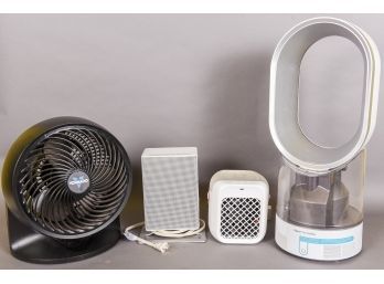 Vernado Air Circulator, Dyson Humidifier, Standler Fan/heater And More