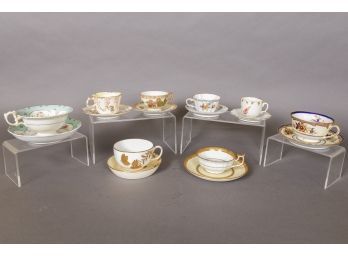 Collection Of Vintage Assorted Tea Cups And Saucers - Mintons Tiffany & Co., Noritake And More