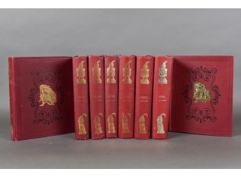 Collection Of Eight Punch Almanack Books From 1958 - 1961