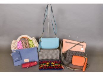Collection Of Bags, Wallets And Cases - Michael Kors, Corita Rose, Graf Lantz And More