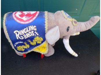 Ringling Brothers Stuffed Elephant