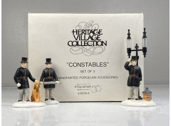 Vintage Dept. 56 Heritage Village Collection: Constables