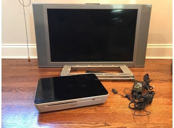 Westinghouse TV  30” And Sony Blu-ray Disc Player