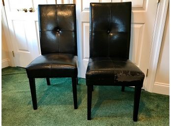 Two Parsons Chairs