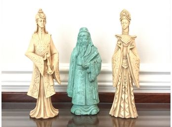 Three Asian Figurines
