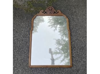 A Vintage American Maple Mirror