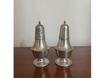 Pewter Salt And Pepper Shakers