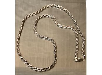 MILOR Sterling Silver Rope Necklace