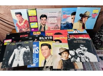 WOW! Large Collection Of Original ELVIS Albums