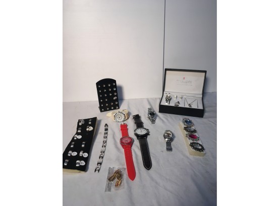 Mix Jewelry And Watch Lot